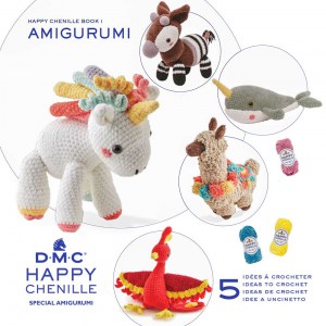 DMC Happy Chenille - Book 1 Animaux fantastiques