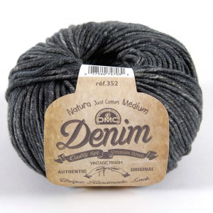 DMC Natura Just Cotton Medium Denim - Pelote de 50 gr - Coloris 02