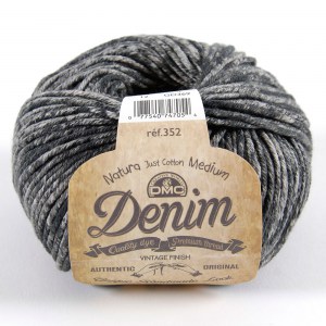 DMC Natura Just Cotton Medium Denim - Pelote de 50 gr - Coloris 12