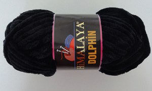 Himalaya Dolphin pelote de 100 gr - 03 Noir