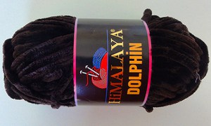 Himalaya Dolphin pelote de 100 gr - 08 Marron foncé