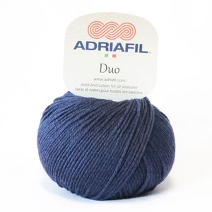 Adriafil Duo Comfort - Pelote de 50 gr - 67 Bleu marine