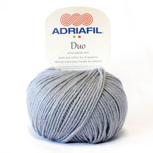 Adriafil Duo Comfort - Pelote de 50 gr - 80  Gris