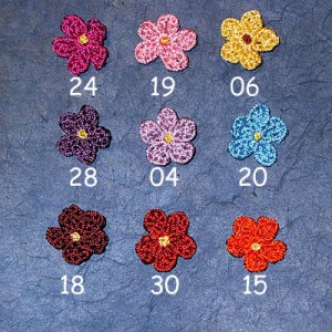 Petite fleur au crochet