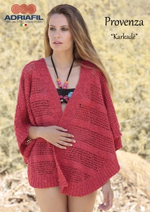 Poncho Karkadè en Adriafil Provenza