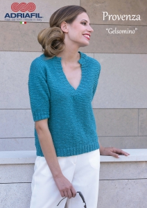 Pull Gelsomino en Adriafil Provenza