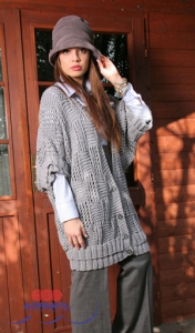 Cardigan Enigma en Adriafil Duo Comfort