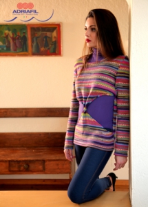 Pull Estro en Adriafil Knitcol