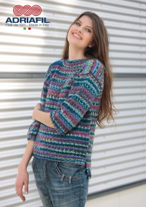 Pull Erica en Adriafil Stella Jacq