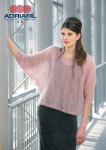 Pull Lilli en Adriafil Kid Mohair