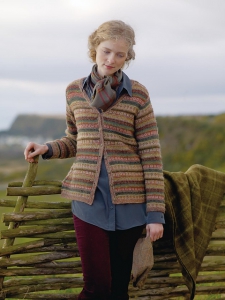 Bute (femme) en Rowan Felted Tweed et Rowan Colourspun