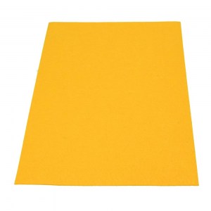 Feutrine épaisse rigide (3,5 mm) plaque 30x45 cm - Jaune citron