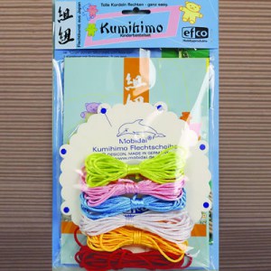 Kit de tressage Kumihimo SAN (spécial enfant) en allemand - Efco