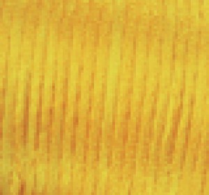 Cordelette de satin à tresser 6 m, diam 2 mm - Jaune citron