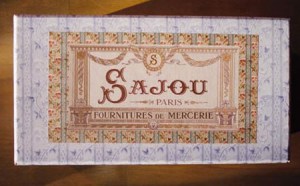 Boîte de rangement à l'ancienne modèle Fournitures - Sajou