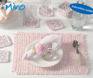 Kit Anchor Style - Set de table ou dessous de verres