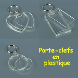 Porte-clefs en plastique