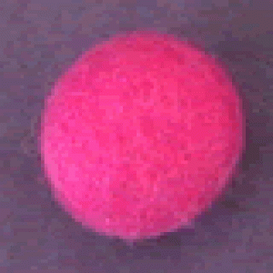 Boule en laine feutrée à la main - Rose