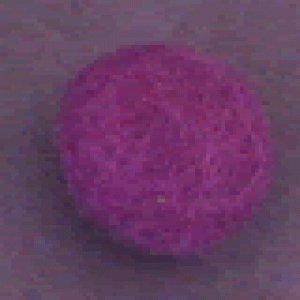 Boule en laine feutrée à la main - Violet