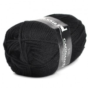 Plassard Gagnante - Pelote de 50 gr - Coloris 016 (noir)