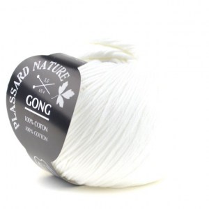 Plassard Gong - Pelote de 50 gr - Coloris 001