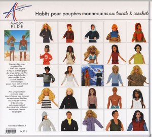 Habits pour poupées-mannequins au tricot et crochet - Neva