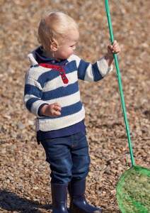 Hunter Pull polo en Rowan Handknit Cotton