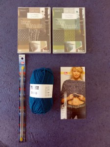 Idée cadeau DVD Apprendre à tricoter avec aiguilles en aluminium