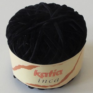 Katia Inca pelote de 25 gr - 2 Noir