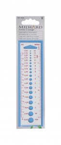 Jauge pour aiguilles à tricoter - Milward