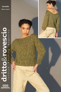 Kit à tricoter Adriafil Pull New Wave en Carosello