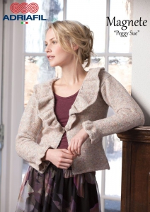 Kit à tricoter Adriafil Pull Peggy Sue en Magnete