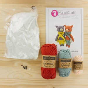 Kit à crocheter Pixie Le Chat - HardiCraft