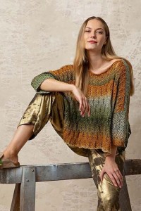 Kit à tricoter Lang Yarns Ilenia Pull en Paradise