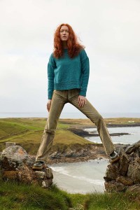 Kit à tricoter Lang Yarns Imogen Pull en Donegal Woolen Spun