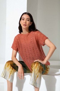 Kit à tricoter Lang Yarns Pull en Lace