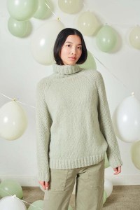 Kit à tricoter Lang Yarns Eleanor Pull en Malou Light