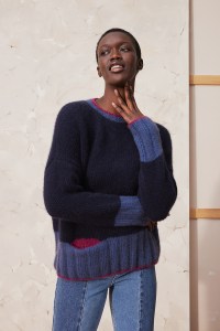 Kit à tricoter Lang Yarns Yalena Pull en Cashmere Light