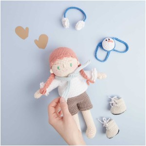 Kit à crocheter Dollies - Holiday Girlfriends - Ricorumi