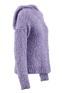 Kit à tricoter WoolAddicts Brilliant Bubble Pull à capuche en Liberty