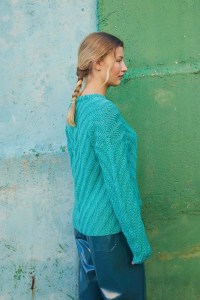 Kit à tricoter WoolAddicts Strong Mindset Pull en Glory