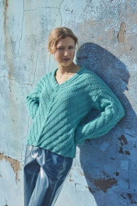 Kit à tricoter WoolAddicts Strong Mindset Pull en Glory
