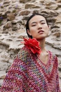 Kit à crocheter WoolAddicts Inner Compass Poncho en Artsy