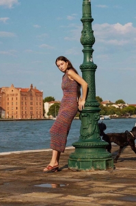 Kit à tricoter WoolAddicts La Serenissima Robe en Footprints