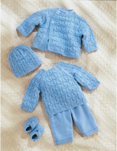 La Layette au tricot - Editions de saxe