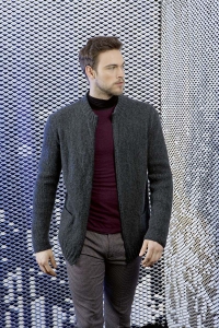 224-20 Gilet homme en Lang Yarns Nova