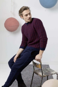 247-22 Pull homme en Lang Yarns Stockholm