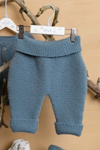 248-16 Pantalon de bébé en Lang Yarns Merino 120