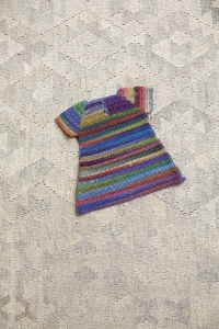 250-12 Robe en Lang Yarns Mille Colori Baby Luxe