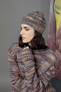 2529-08 Modèle Bonnet en Lang Yarns Leo